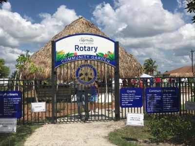 rotary park sign